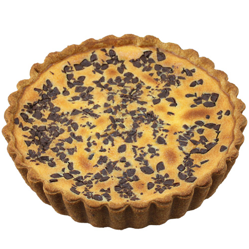 チョコレートとチーズのタルト