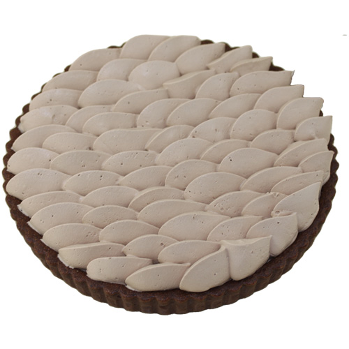 チョコレートのタルト