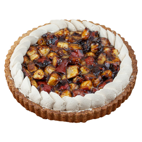 鳴門金時とキャラメルチョコのタルト〜黒糖風味〜