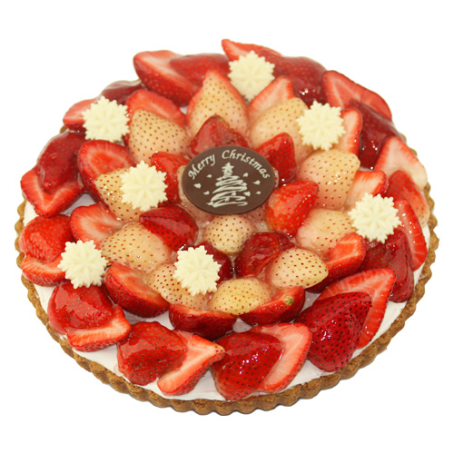 【クリスマス限定】紅白いちごのタルト
