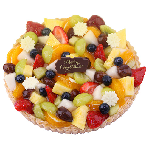 【クリスマス限定】色とりどりのフルーツタルト〜ホワイトチョコ風味〜