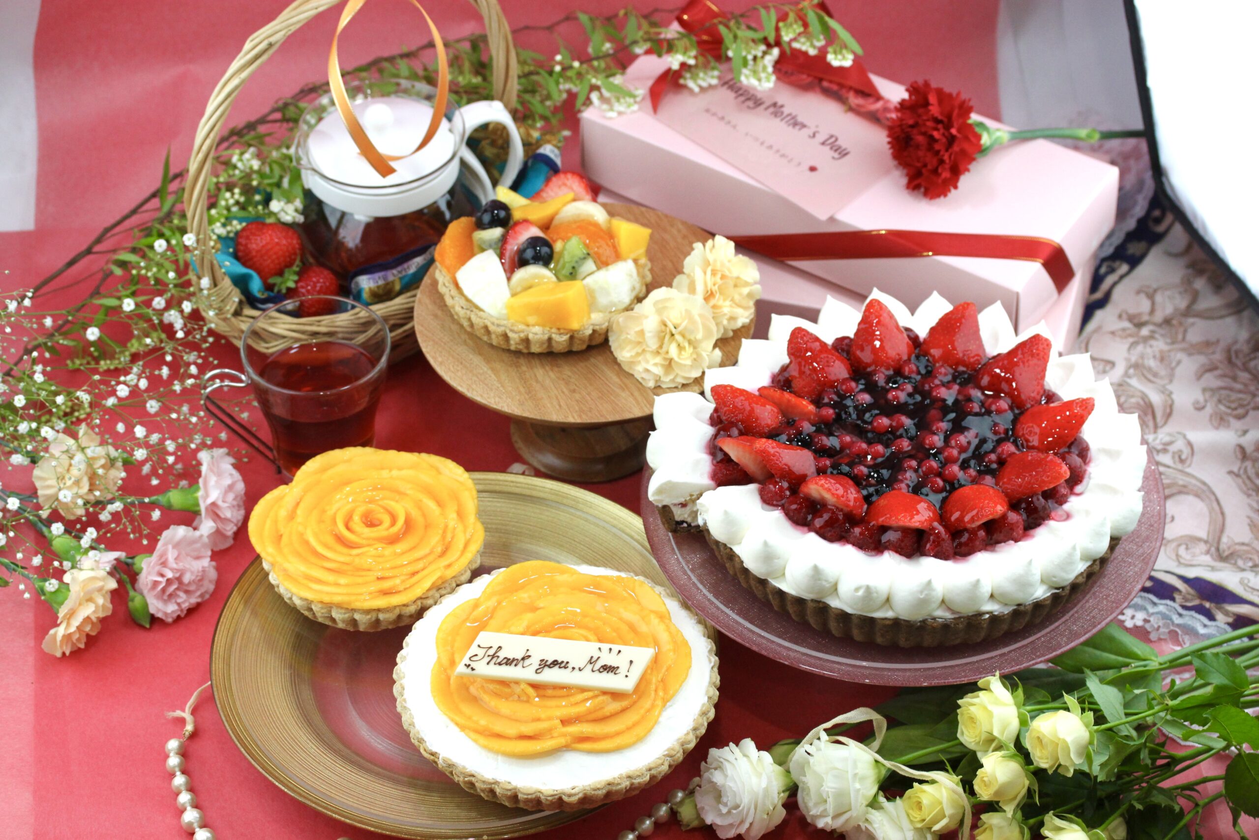 母の日限定タルト ご予約開始のお知らせ🎂🌹