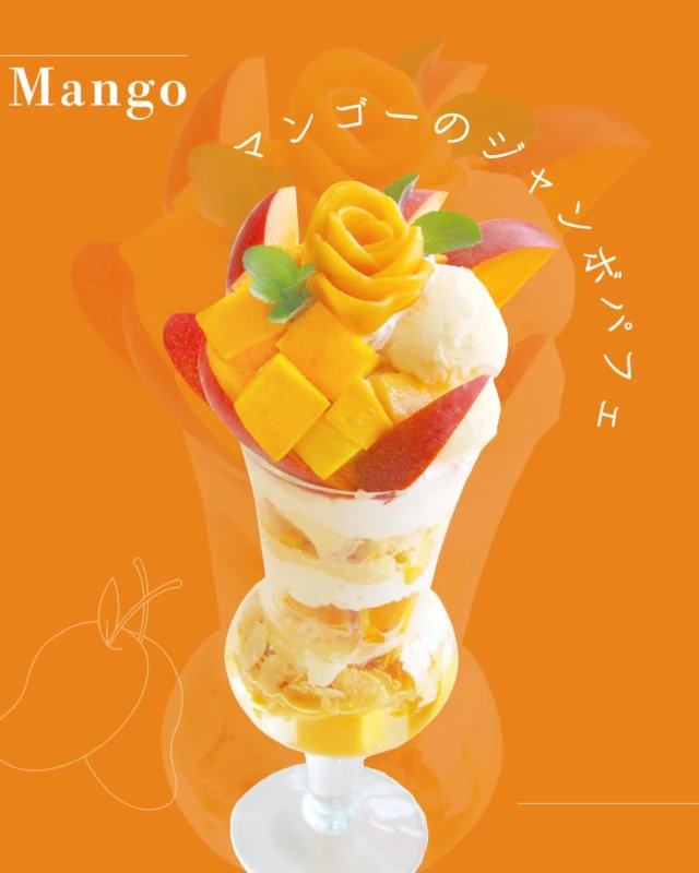 🥭マンゴーのジャンボパフェ🥭
    マンゴーのジャンボパフェは
    。完熟国産マンゴー
    。アップルマンゴー
    。ナムドクマイマンゴーの３種類のマンゴーを使っていて
    ジャンボグラスからこぼれ落ちるほどマンゴーが乗っているので
    マンゴー好きさんにはたまらないパフェです(o^^o)
    一番上には完熟国産マンゴーが花の形をして飾られていて
    マンゴーの綺麗なオレンジ色でとっても可愛くて
    美味しいパフェになっています👍
    お持ち帰り不可の商品で
    店内価格4700円（税込5170円）
    平日限定のドリンクセットもあります٩(๑❛ᴗ❛๑)۶
    是非ご利用下さい🙇‍♀️
    ＝＝＝＝＝＝＝＝＝＝＝＝＝＝＝＝＝＝
    【アオイ農園】
     営業時間︰9:00〜21:00
    【フルーツパーラー「ぶどうの木」】
     営業時間︰10:00〜20:00(ラストオーダー)
     〒594-0081 
      大阪府和泉市葛の葉町3丁目3-11
     （お車でお越しの際はカーナビを
      3丁目3-14でセット下さい。）
     JR北信太駅より  徒歩15分
      南海北助松駅より 徒歩20分
     定休日︰年中無休
      TEL☎︰0725-41-6955
    ＝＝＝＝＝＝＝＝＝＝＝＝＝＝＝＝＝＝＝＝
      #マンゴー #フルーツクレープ  #クレープ屋さん #果物屋 #osakacafe 南大阪果物屋さん 南大阪カフェ フルーツパフェ専門店 和泉市カフェ インスタ映え アオイ農園
    クレープ サービス サービスデー ジュース